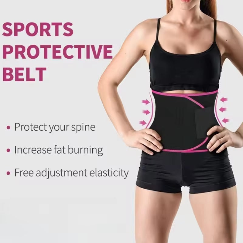 Fitness Waist Belt with Phone Pocket