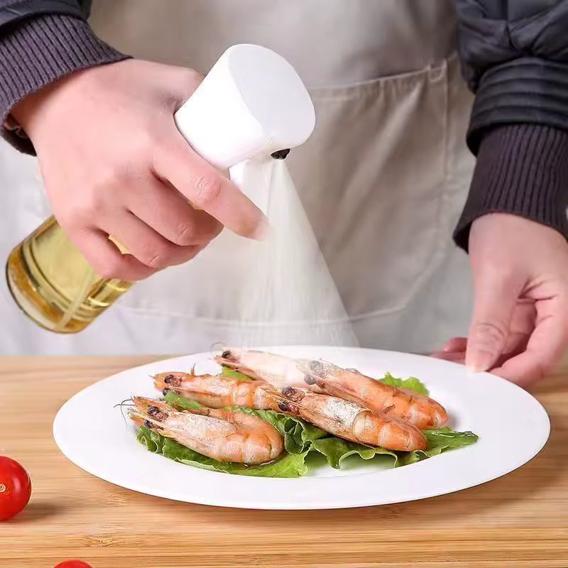 500ml Kitchen Oil Sprayer,Non-stick Cooking Oil Dispenser Bottle Wist Pump for Salad Frying BBQ Kitchen Tools