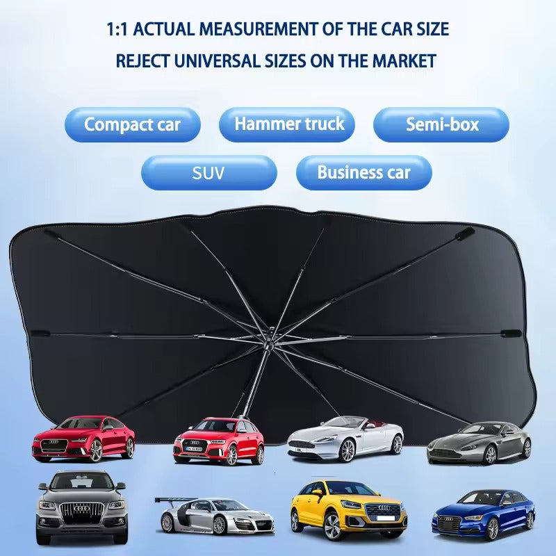 Premium Foldable Car Windshield Sunshade
