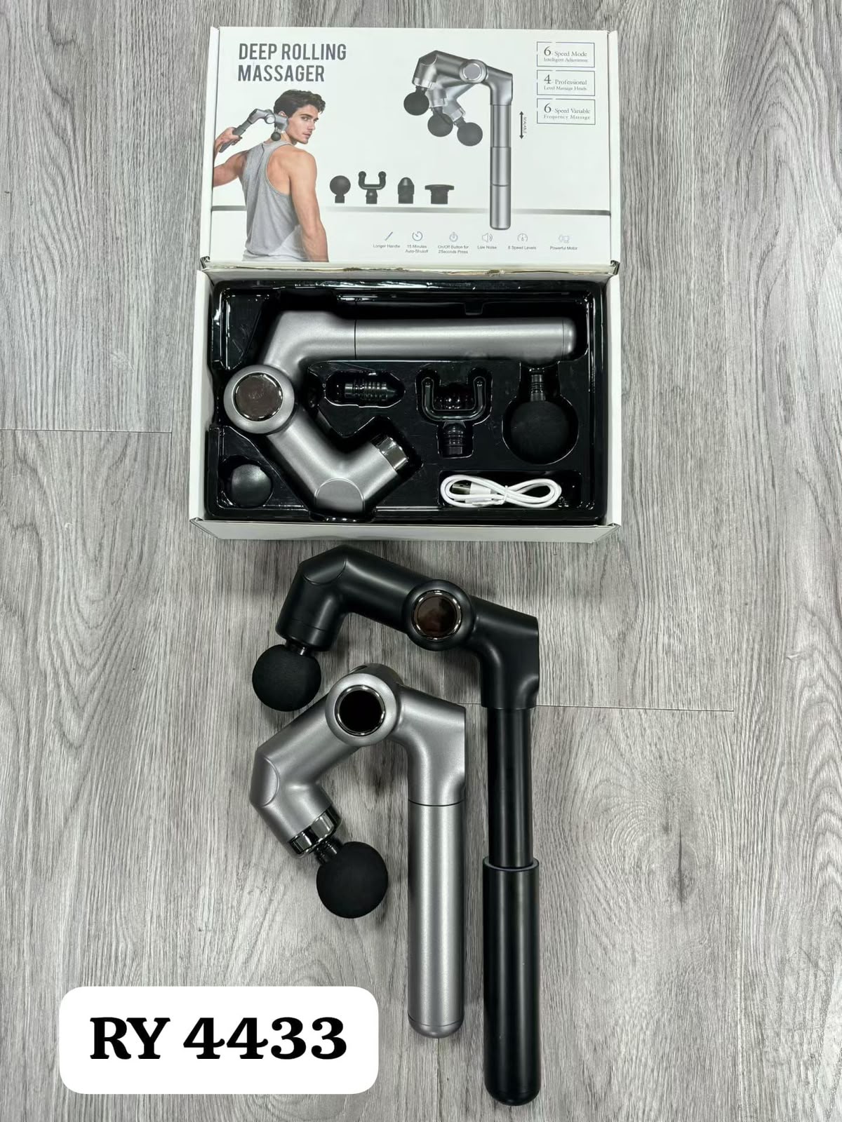 Deep Tissue Massage Gun – 6 Speed Muscle Massager